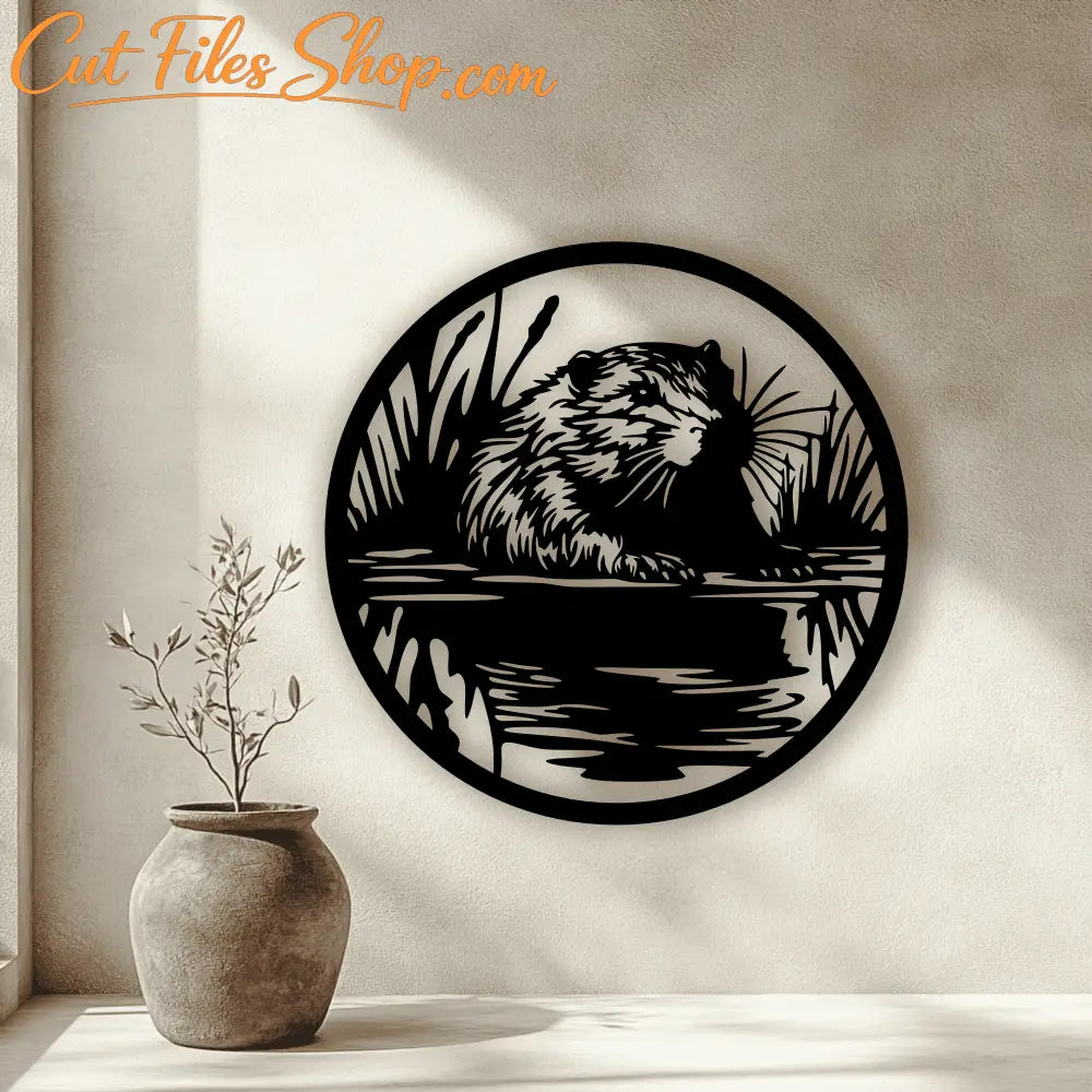Beaver Designs SVG & DXF – Perfect for DIY Wall Decor & Cutting