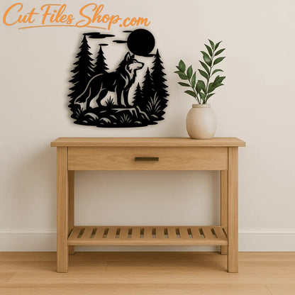 Outdoor nature design DXF for laser and plasma