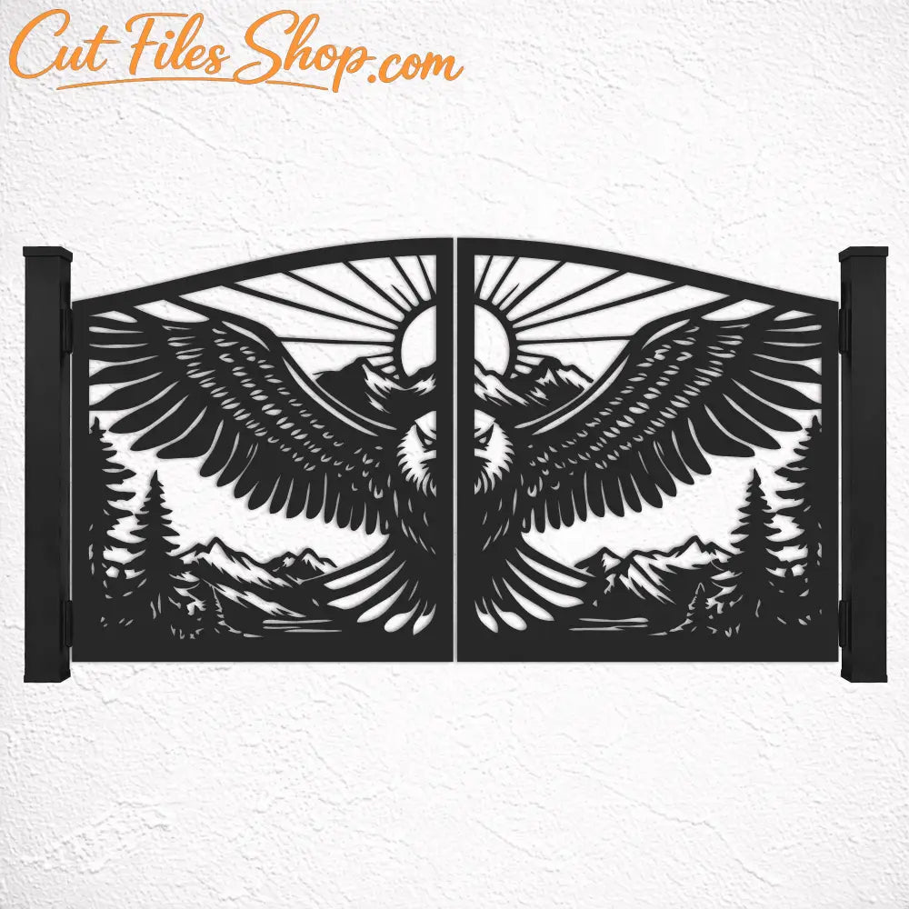 Eagle dxf gate for laser cutting