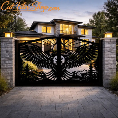 Eagle dxf gate design for metal cutting