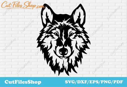 Wolf dxf for laser, Svg art for cricut, T-shirt designs, sublimation print, Print art, glowforge cut file, cricut designs svg, wolf art, wolf svg, wolf for shirt print, wolf dxf for laser, svg for clothes