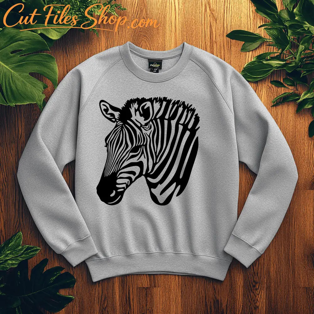 Zebra Cut Files for Cricut Projects, Glowforge SVG, DIY Wall Art, Sublimation Craft Design