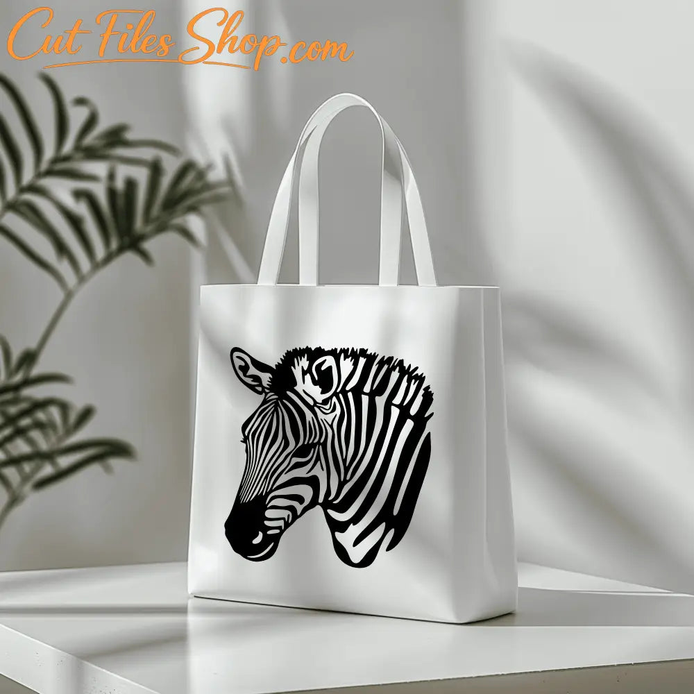 Zebra Silhouette SVG, CNC Cutting Files, DIY Paper Craft, Sublimation Wall Art Design