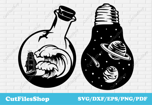 Ship svg cut files, Space vector images, vector svg images, Svg image download, svg for cricut, dxf for laser, dxf files, png files, eps files, svg files