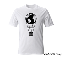 Load image into Gallery viewer, sublimation t-shirt design maker, best t-shirt design website, Earth dxf, Earth svg, Earth png, t-shirt design online free, T shirt maker
