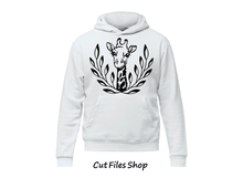 Load image into Gallery viewer, Giraffe for cricut, Giraffe for t shirt designs, shirt svg art, shirt png art designs, flowers for shirts, cut files, dxf for laser, svg for sublimation, svg files, eps files, dxf files, pdf files, png files
