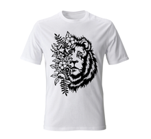 Load image into Gallery viewer, SVG file, DXF file, t-shirt png, svg design, lion svg
