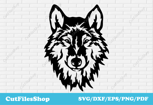 Wolf dxf for laser, Svg art for cricut, T-shirt designs, sublimation print, Print art, glowforge cut file, cricut designs svg, wolf art, wolf svg, wolf for shirt print, wolf dxf for laser, svg for clothes