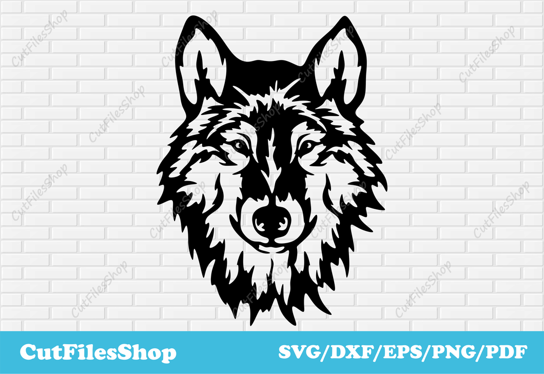 Wolf dxf for laser, Svg art for cricut, T-shirt designs, sublimation print, Print art, glowforge cut file, cricut designs svg, wolf art, wolf svg, wolf for shirt print, wolf dxf for laser, svg for clothes